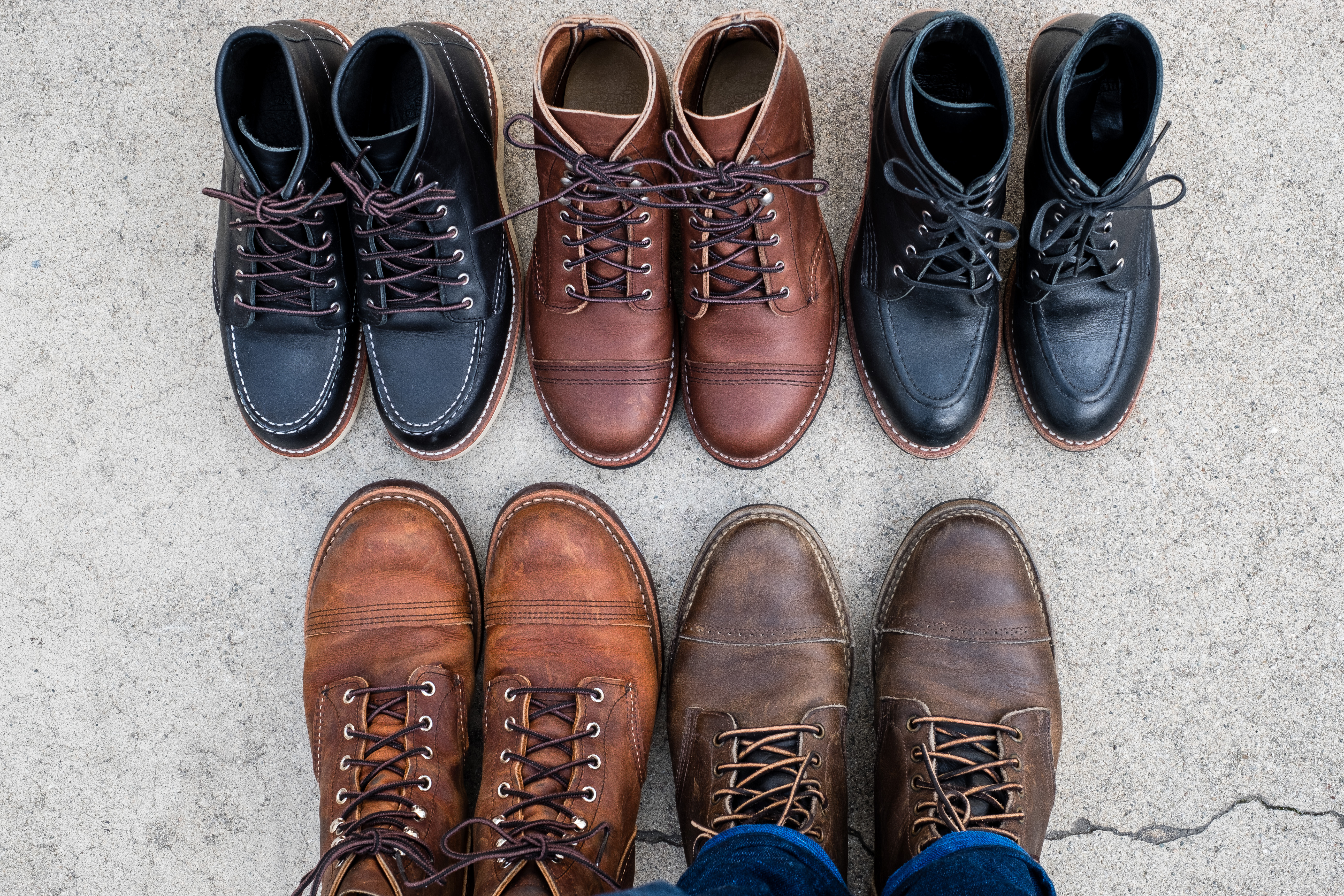 iron ranger copper boots
