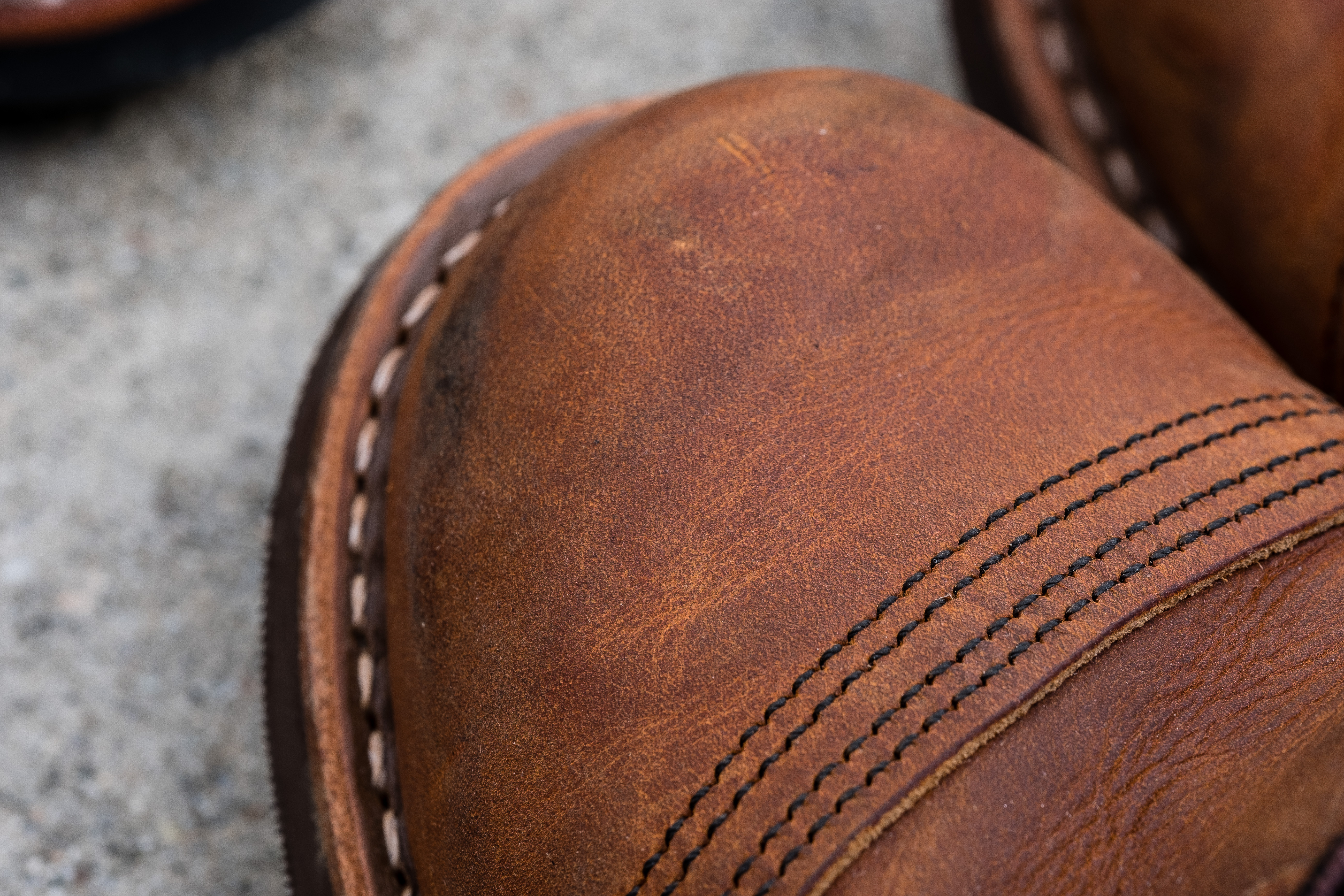 red wing belt copper rough and tough