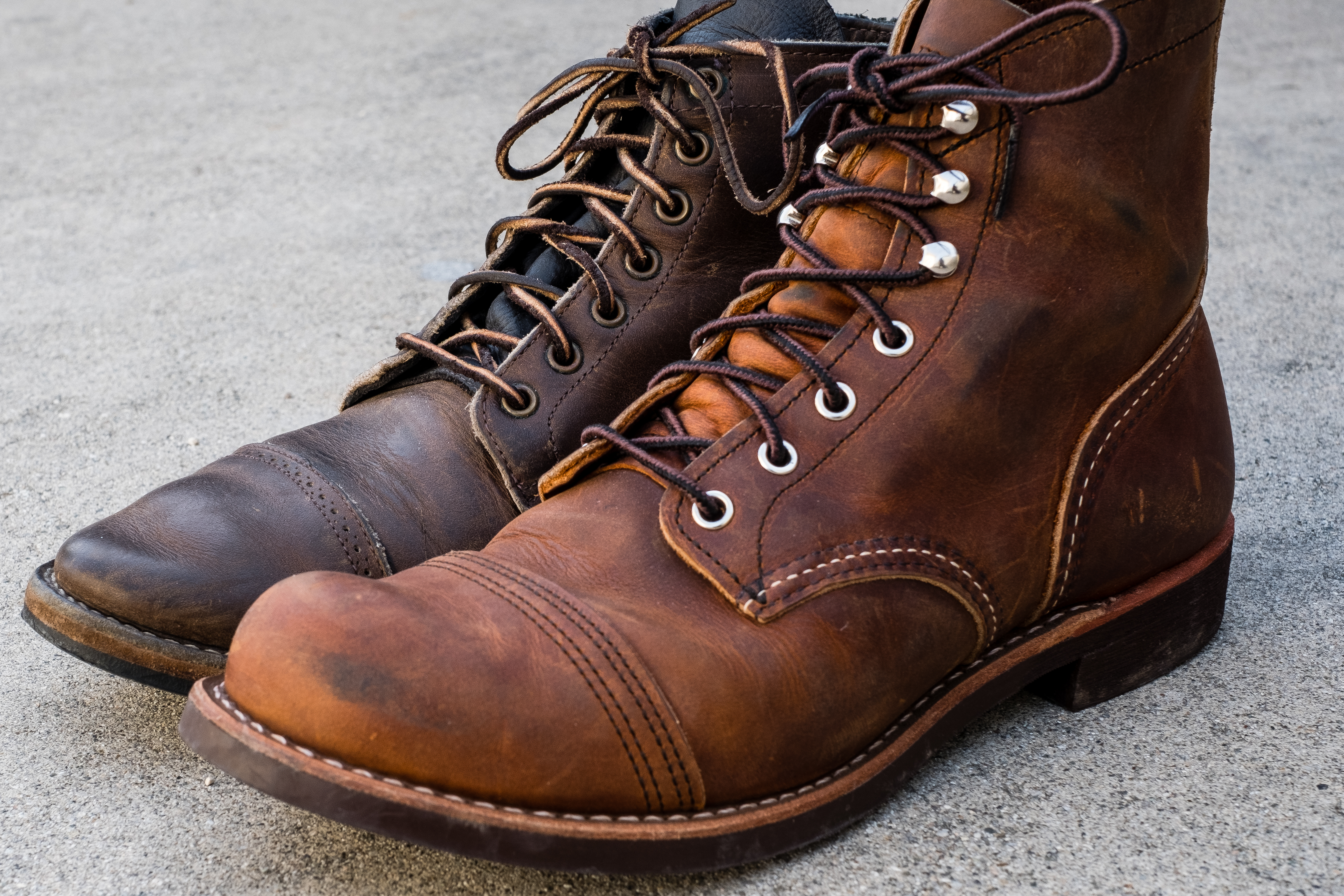 red wing rough and tough leather